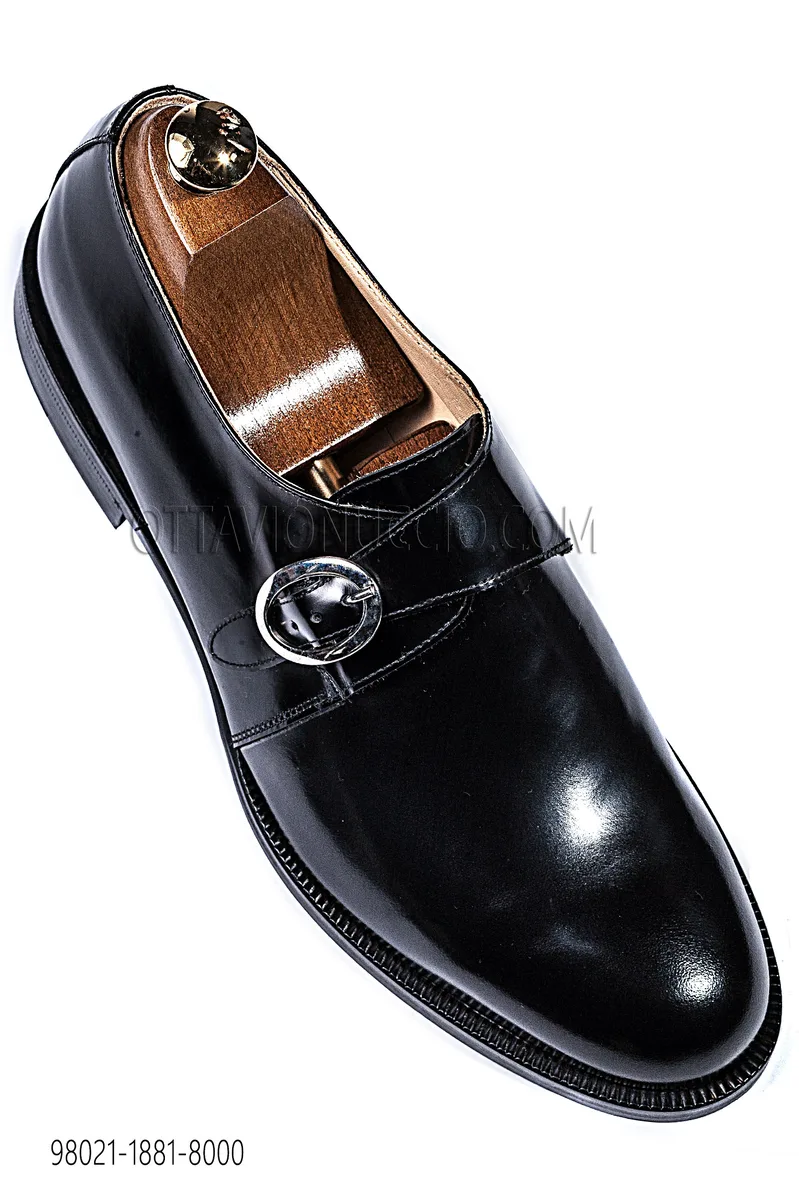 Scarpe Derby fibbia laterale
