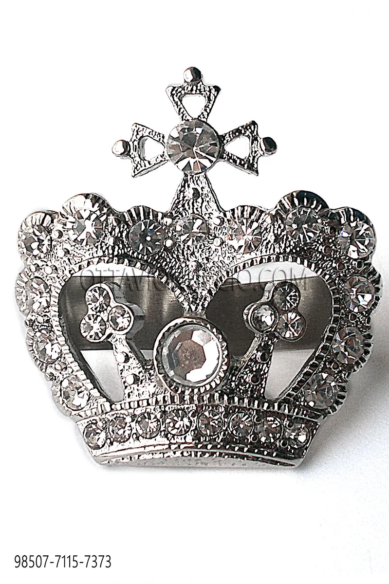 Fermanodo corona nichel strass crystal