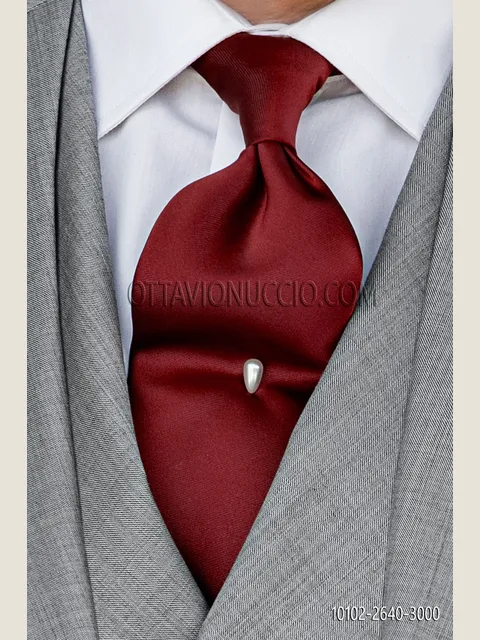 Red Satin Tie