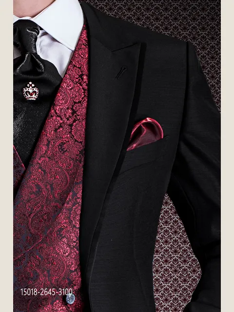 Red Lurex Handkerchief