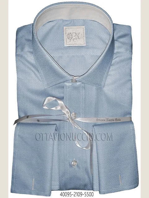 Sky Blue Cotton Shirt