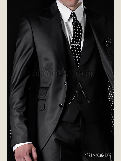 White modern collar shirt
