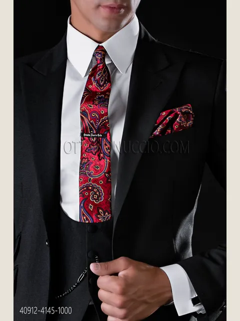 Pure satin cotton modern collar shirt