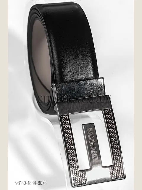 Black Leather Belt
