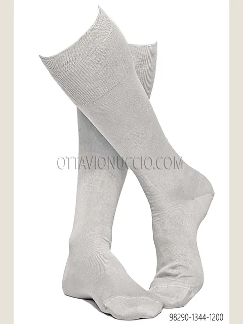 Ivory Cotton Socks