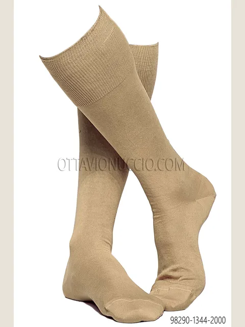 Yellow cotton socks