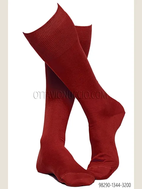 Red Cotton Socks