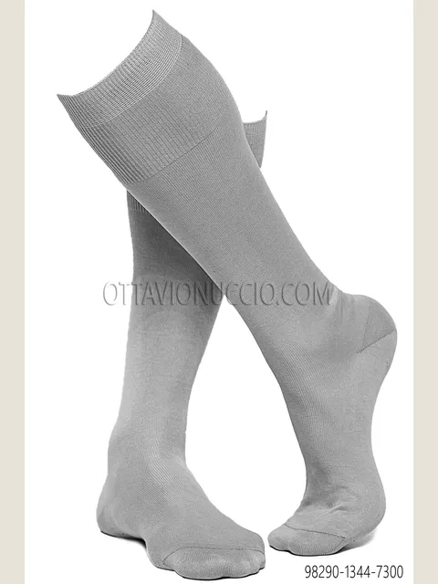 Light grey cotton socks