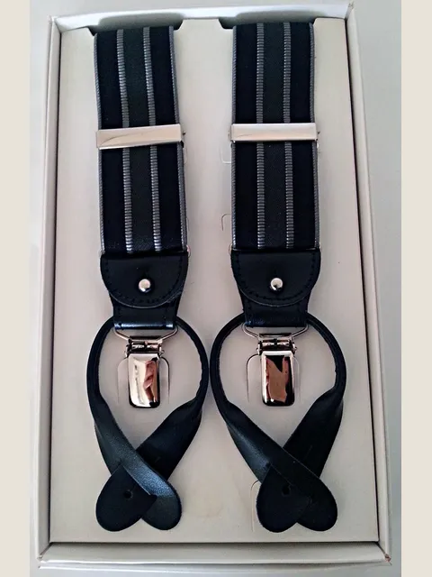 Black Elastic Braces