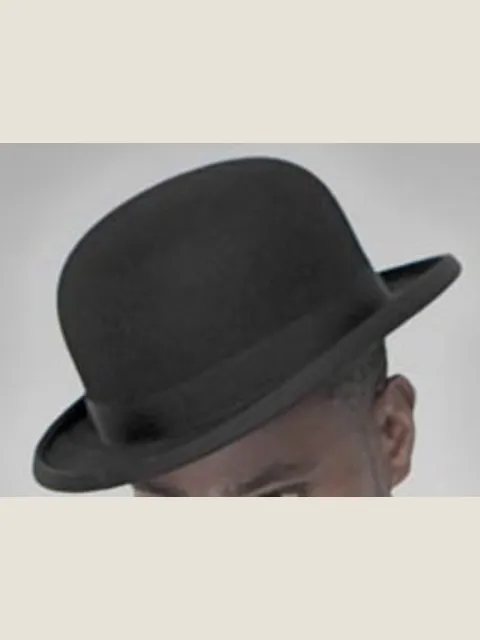 Black Bowler Hat
