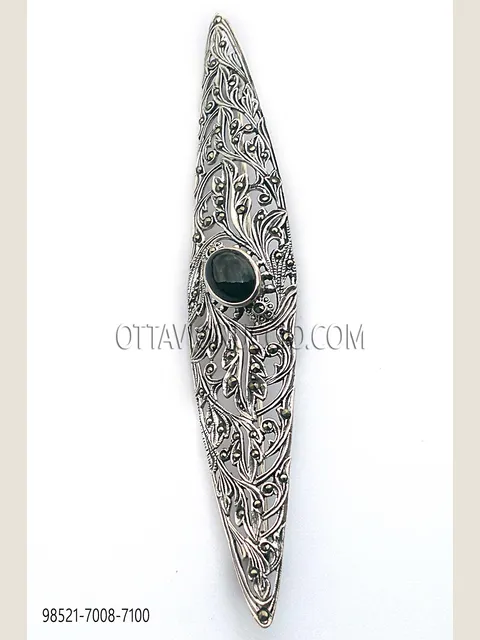 Silver brooch