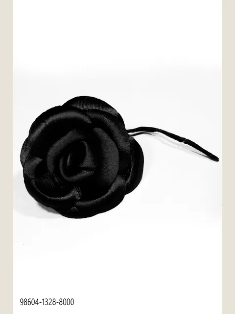 Black Satin Flower