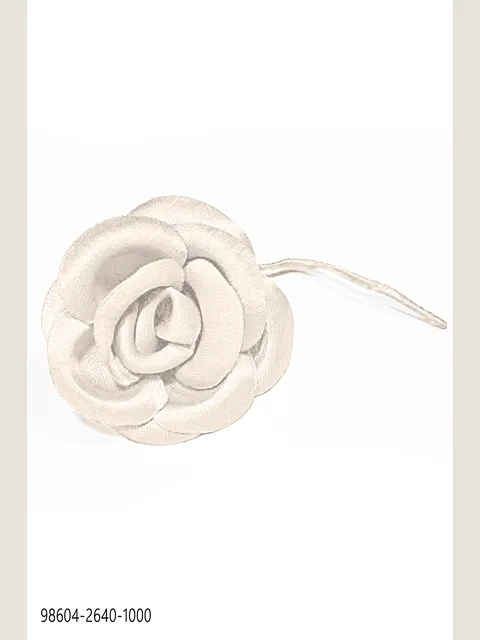 Ivory Satin Flower
