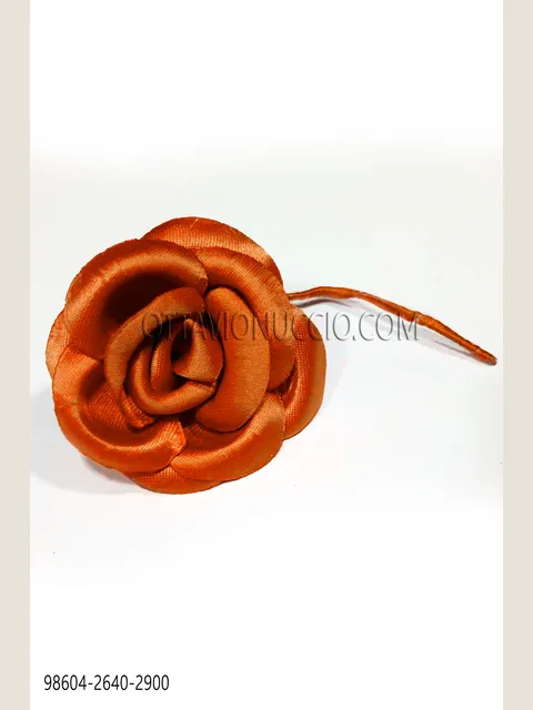 Orange Satin Flower
