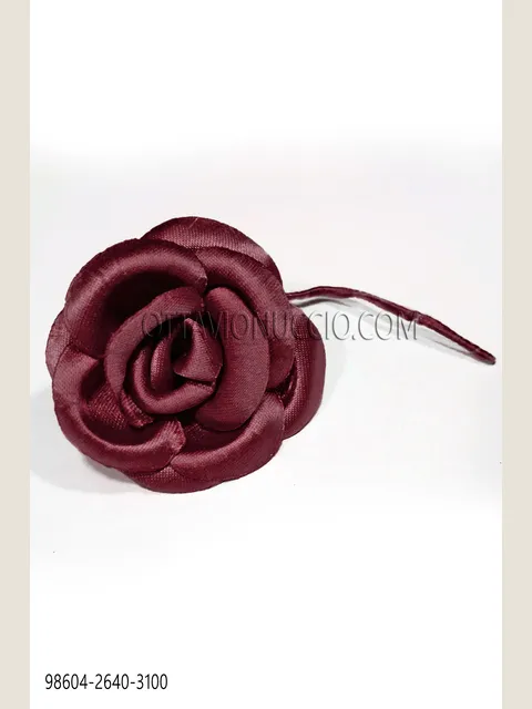 Red Satin Flower