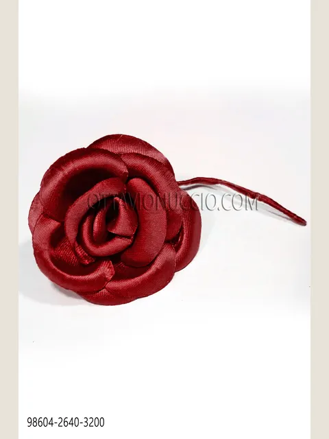 Red Satin Flower