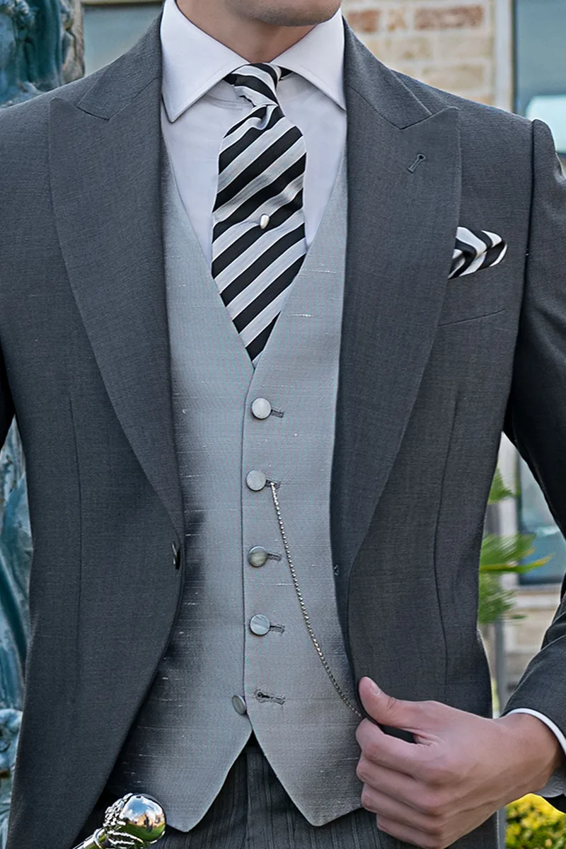 Gilet in shantung