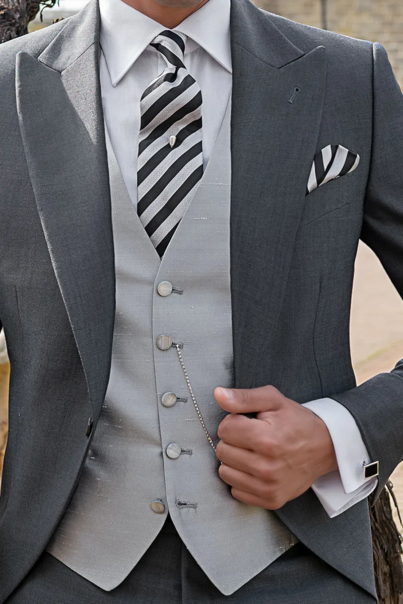 Gilet in shantung