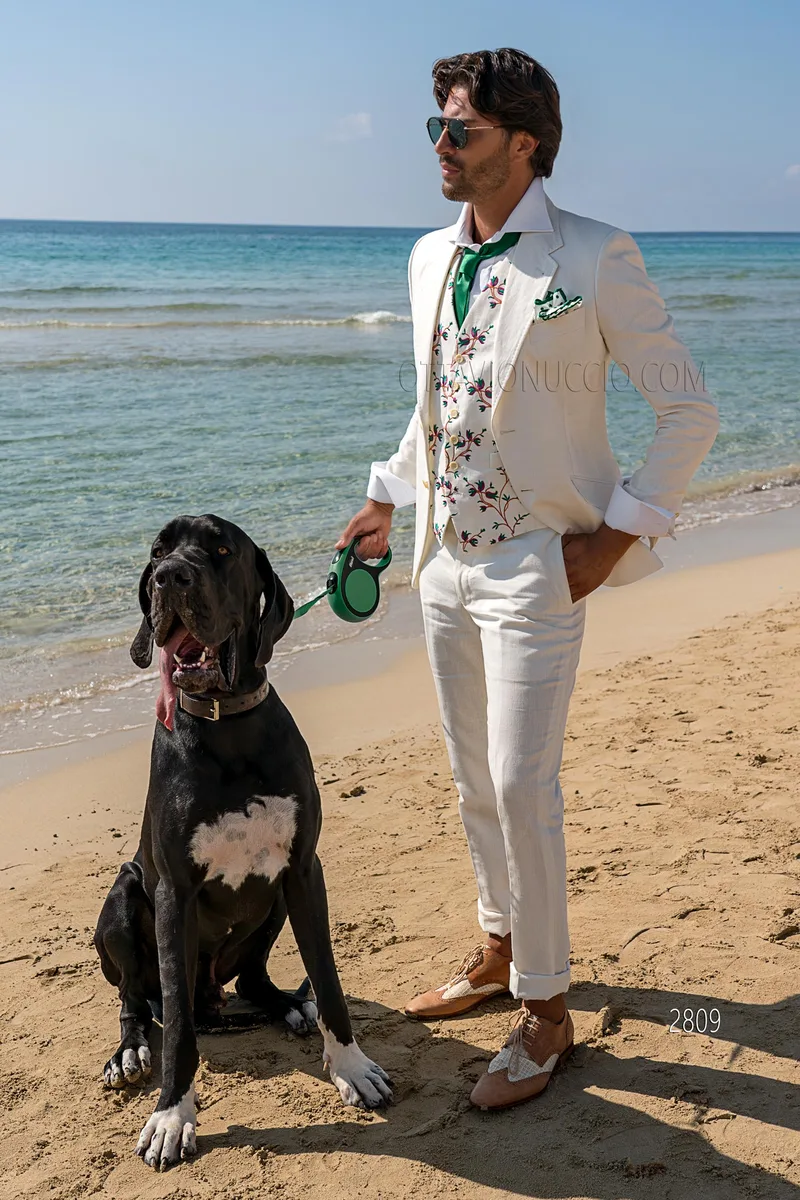 Camicia in satin di cotone bianco