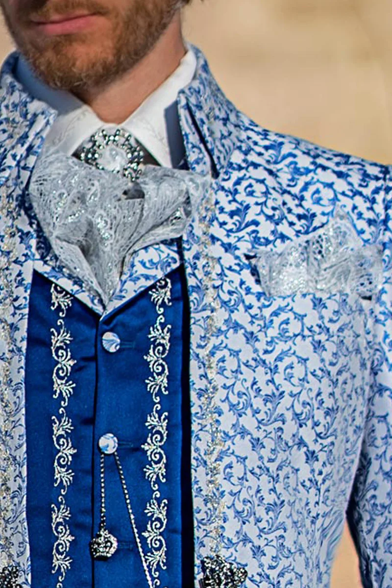 Foulard e Fazzoletto in pizzo argento