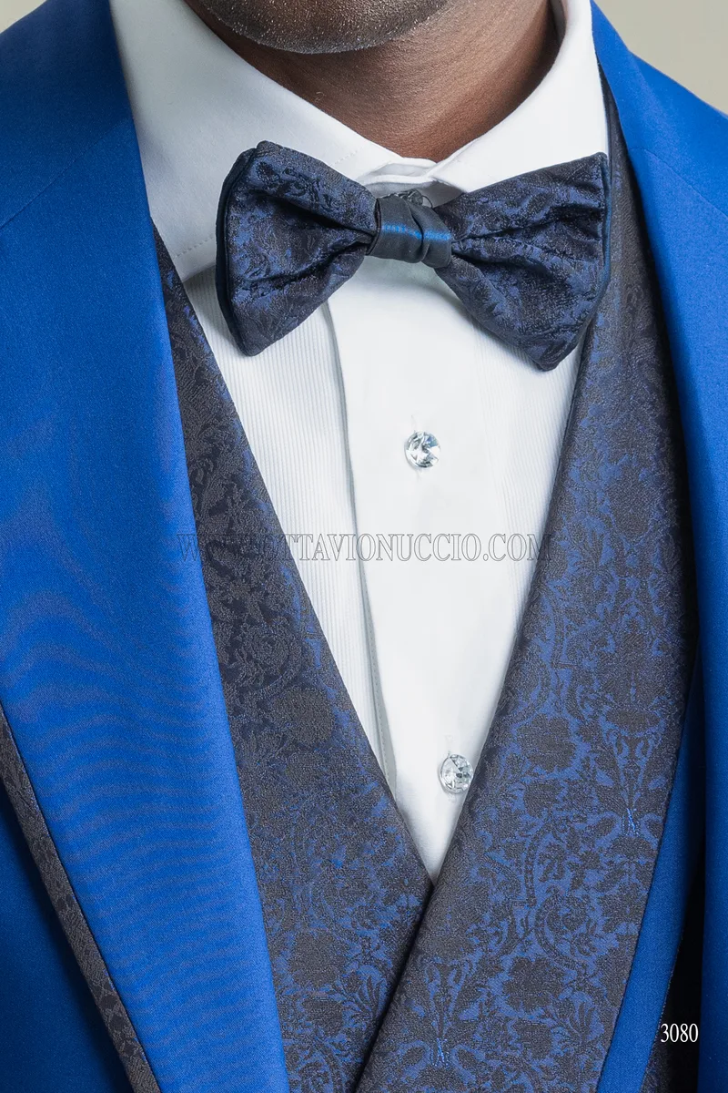 Abito moderno da cerimonia blu elettrico – Papillon