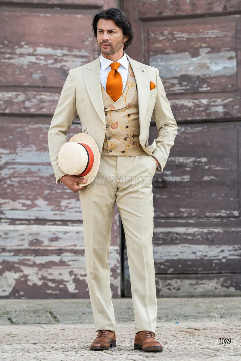 Costume de mariage sable style boho chic 2