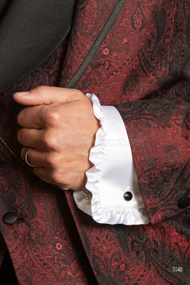 Roter Herrenblazer für Luxusveranstaltungen 6