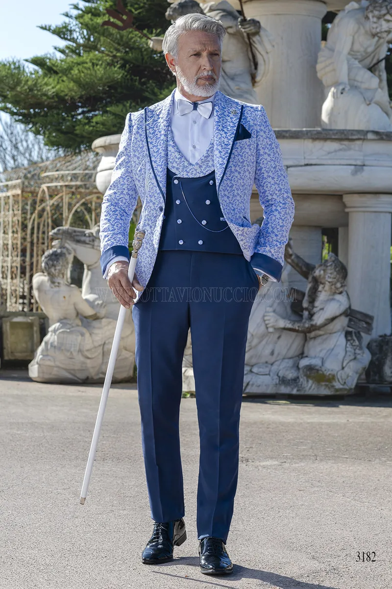 Coordinato Cerimonia "Royal Diamond" – Eccellenza Sartoriale Italiana – Figura intera