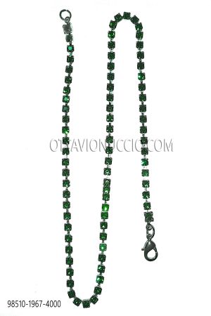 Green Diamante Embellished Chain 924457033fdc1e2e