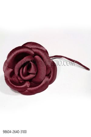 Fiore in raso rosso fb8e5157ac8300c2