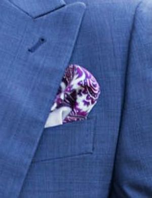 Fazzoletto seta twill stampa cachemire viola cfecbdd95fe8c952