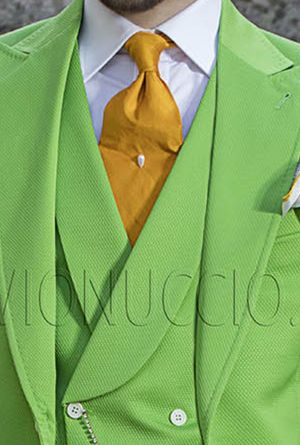 Pure Silk shantung orange Tie