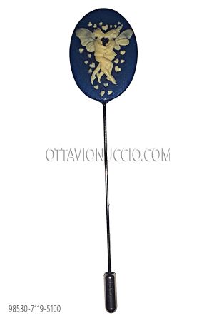 Blue Cameo Tie Pin 00e315a2b7a658d0