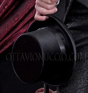 Sombrero de copa negro 7b97fa5dc8d652ad