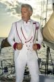 Smoking uomo bianco con risvolto rosso 5865afe5a004f5a4