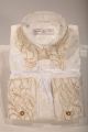 Ivory Shirt with Gold-Tone Lace 77eae27ea348eebc