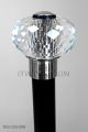 Bastone nero con pomolo sfera crystal 65d9a4b14a9cf71f