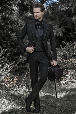 Veste D'habillage Soirée Noire Chatoyante - Parfaite Pour Vos Sorties élégantes