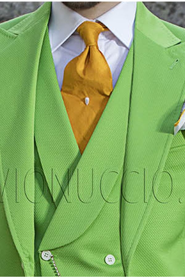 Pure Silk shantung orange Tie