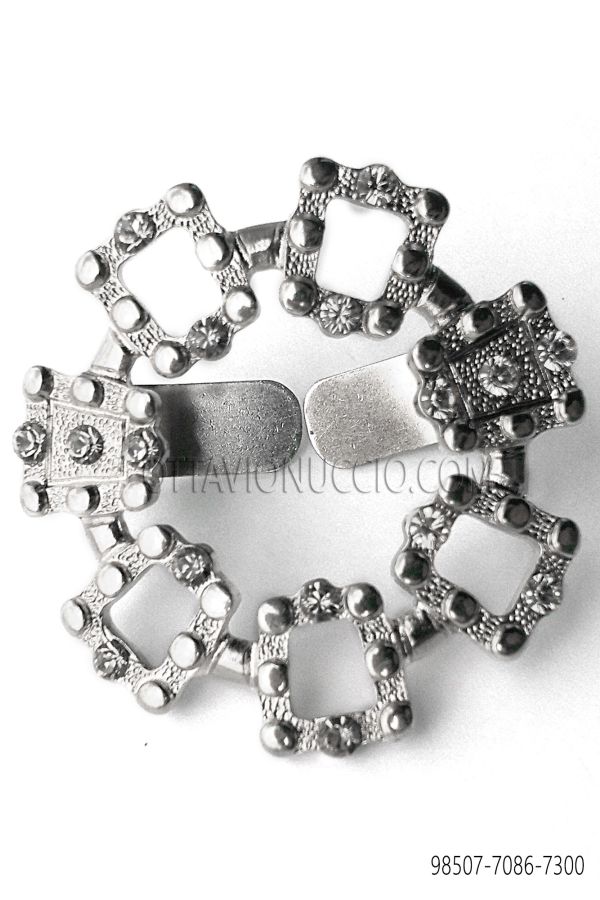 Broche finition nikel