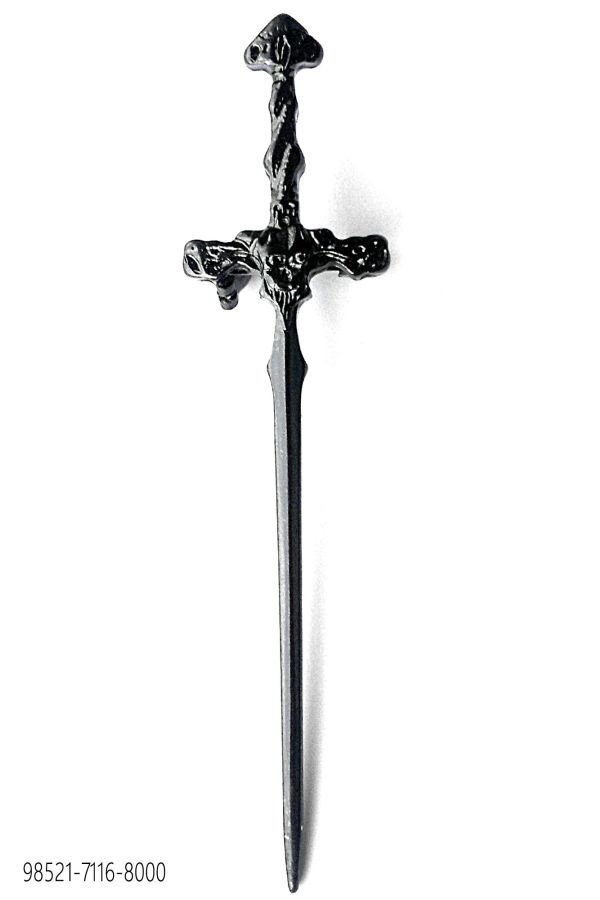 Épingle épée finitions canon de fusil