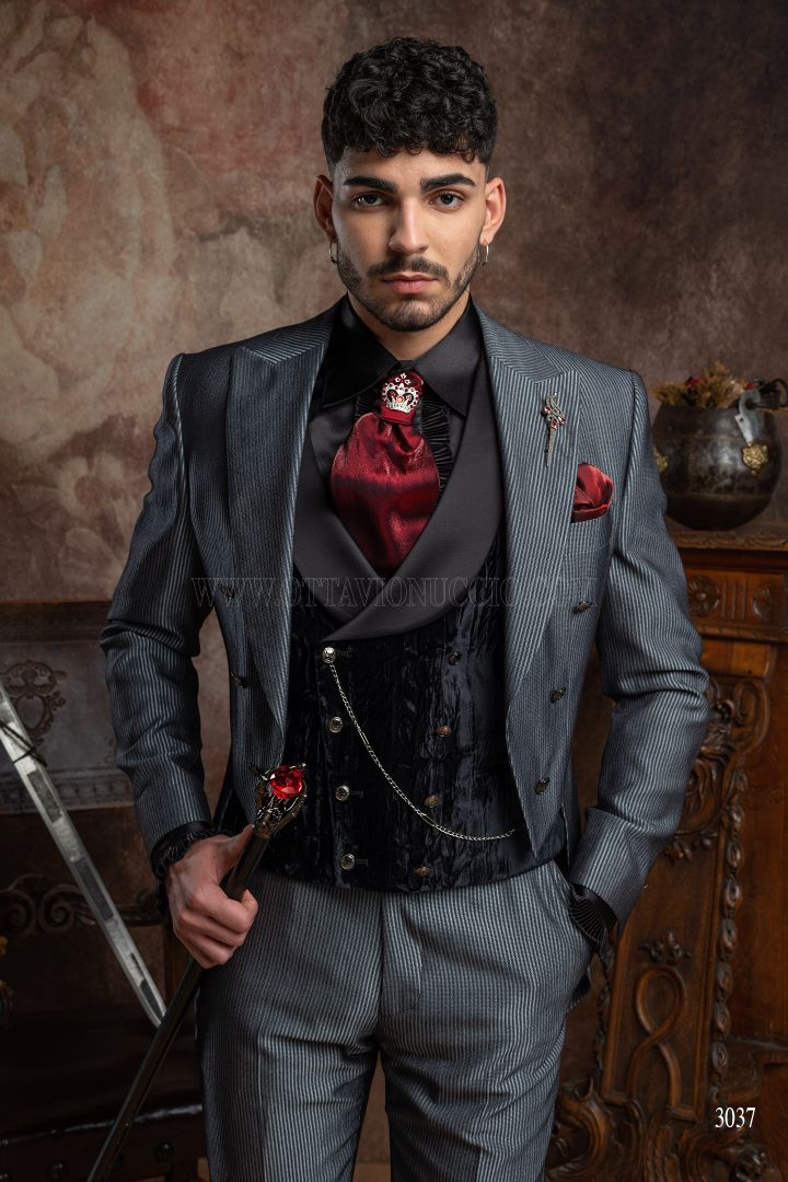 Gothic wedding tuxedos for grooms 2022 ...